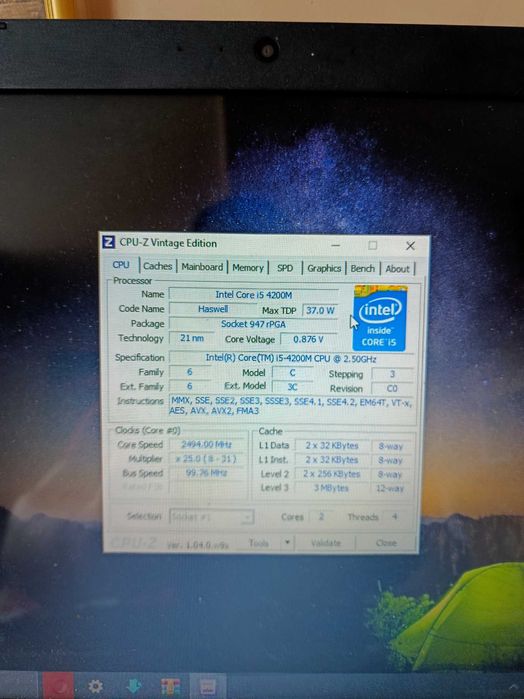Лаптоп Toshiba Satellite C55-A / i5-4200M / 12GB RAM / 112GB SSD / NVIDIA GeForce
