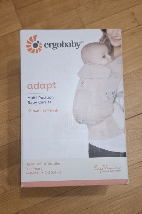 Ергономична раница Ergobaby Adapt - Soft Flex Mesh, Pink Quartz