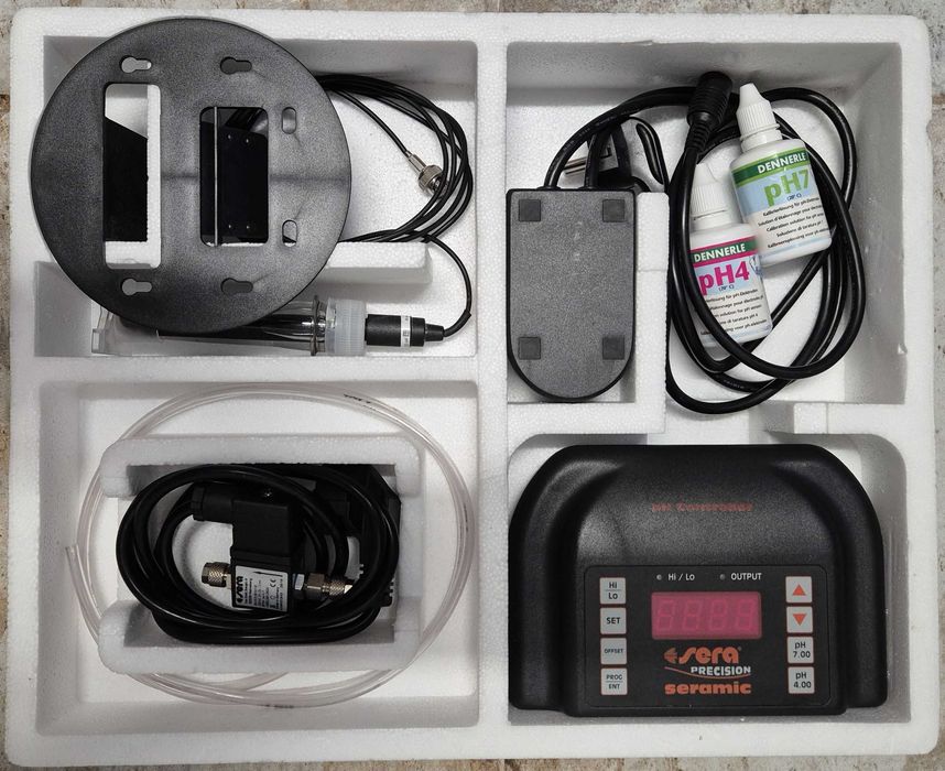 Sistem complet CO2 Acvariu Butelie+Ph controler Sera+reductor Tunze