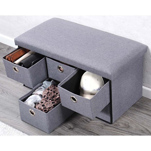 Табуретка с кутии за съхранение