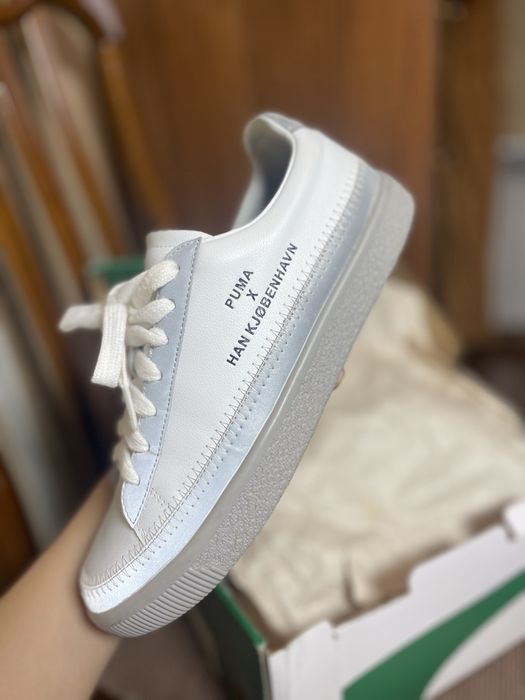 Кажаные кроссовки puma