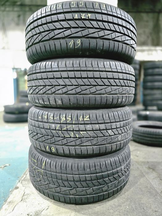 4x 245/55/17 VARA GOODYEAR 2019 RUNFLAT Stare excelentă