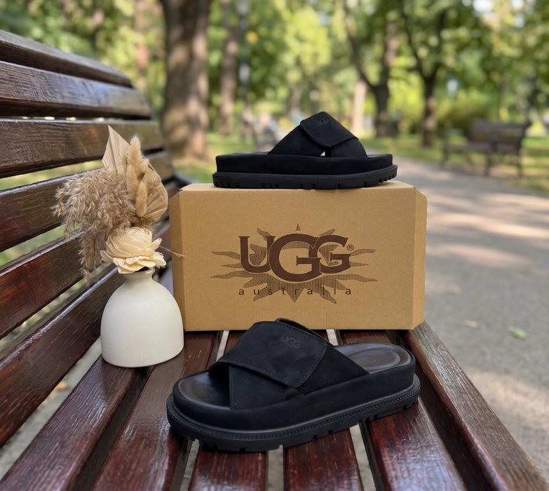 Papuci Dama UGG Negri - Full Box