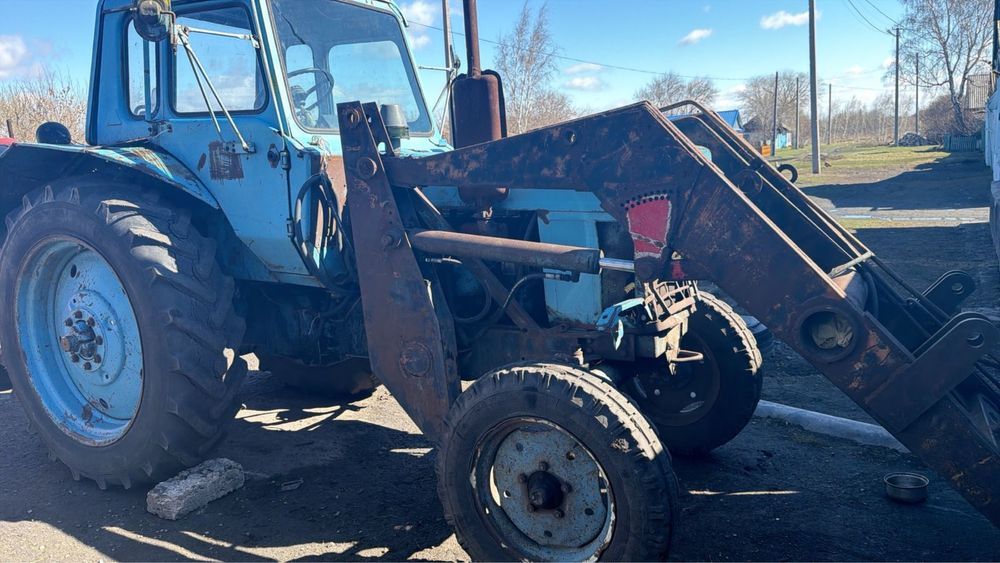 Мтз 80 трактор с куном