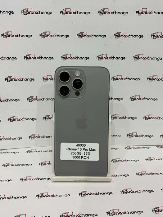 iPhone 15 Pro Max 256GB Natural Nverlocked 85%  46030