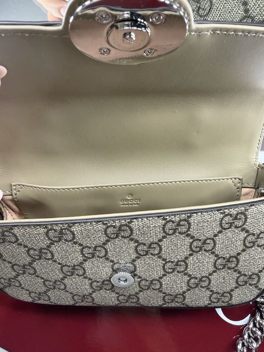 Оригинална чанта Gucci Petite GG Mini