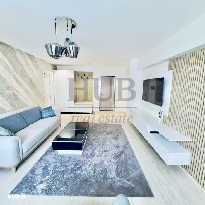 Apartament cu 2 camere -bloc nou-zona centrala -parcare