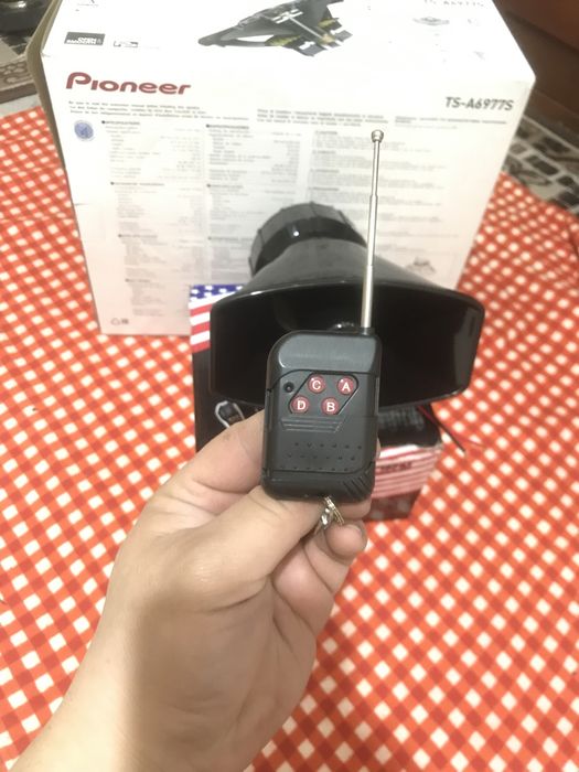 Pioneer Сирена серена симсиз пулитли 100w калонка си овози зўўр 12v