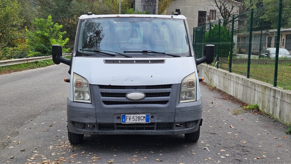 Ford transit 7 locuri basculabil cu clima 2008