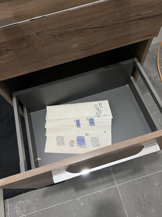 Set mobilier cu lavoar Geberit Selnova Square 60cm