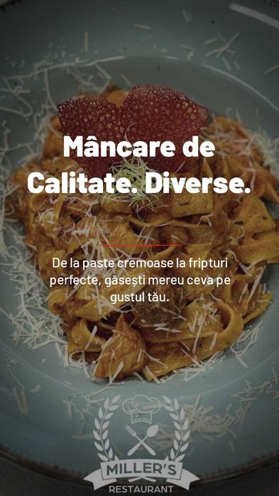 Promovare Restaurante Facebook & Instagram - Foto Meniu & Administrare