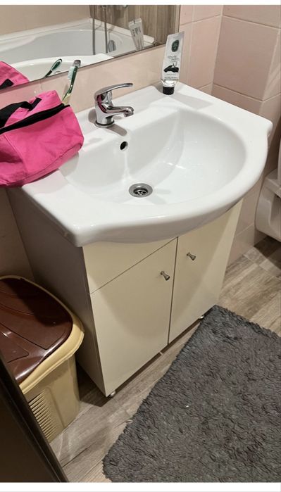 Lavoar baie complet dulap baie