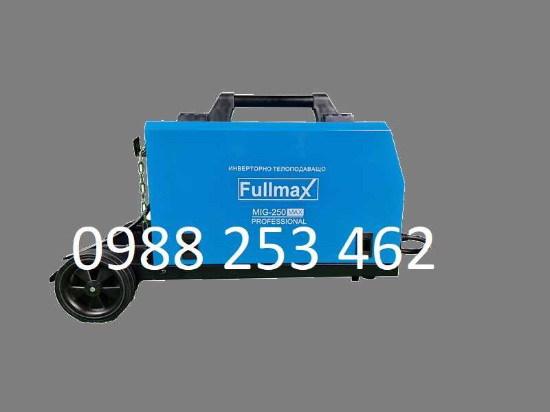 250А Professional Телоподаващо с евробукса 4м с колелца - Турбо МАХ