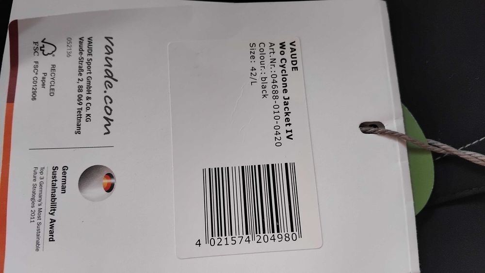 Vaude Wo Cyclone Jacket IV