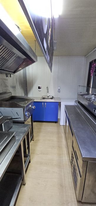 Container Fast-food 7.5 M echipat