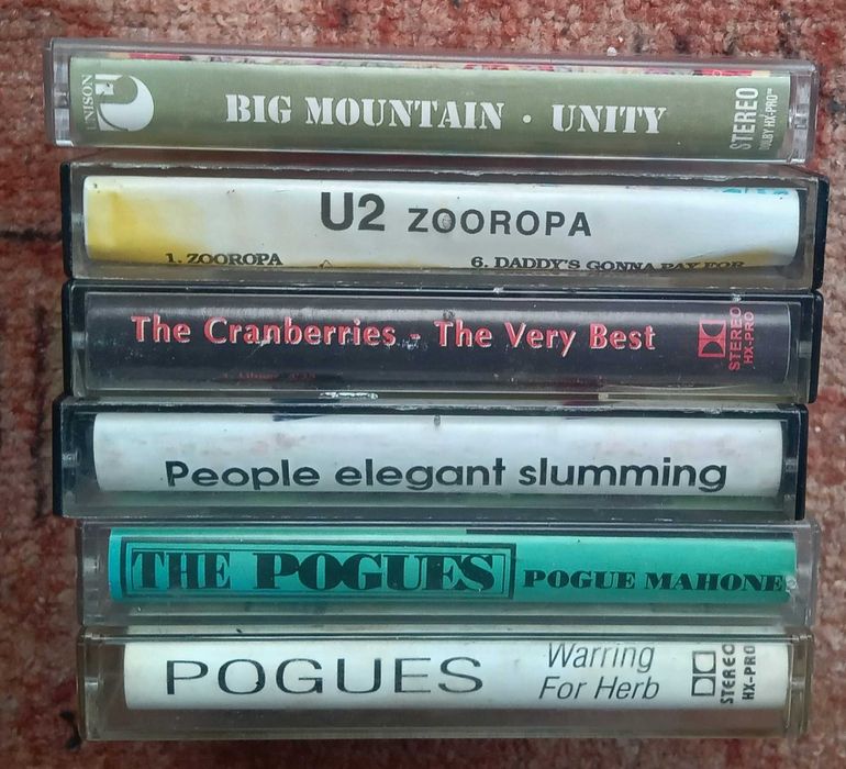 Аудио касети рок, метъл и др. по 4,00 лева