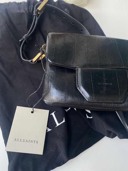Кожена чанта AllSaints