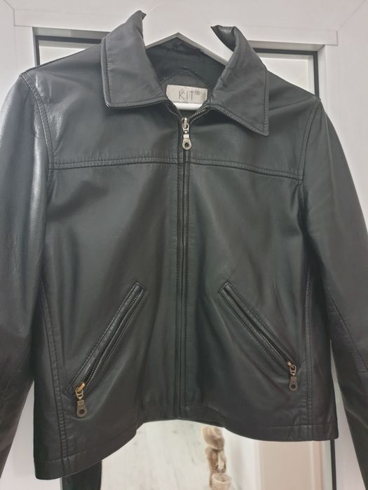 Дамско яке естествена кожа