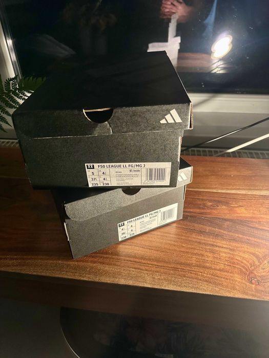 Ghete fotbal copii Adidas F50 League noi, eticheta, cutie întreagă‼️