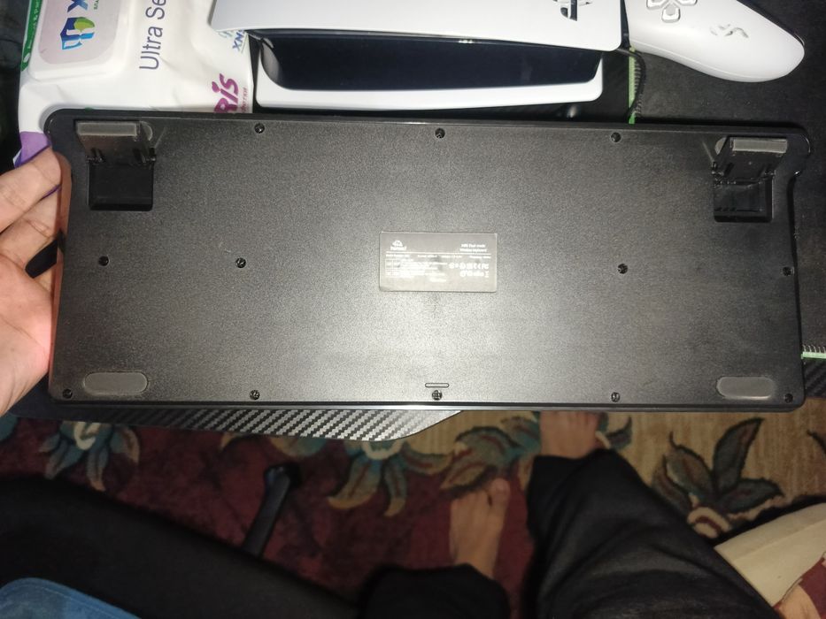 FreeWolf M96 Беспроводная игровая мембранная клавиатура sotiladi kam i