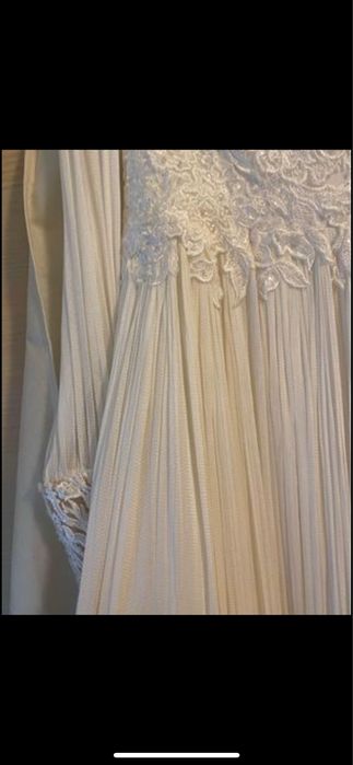 Rochie mireasa matase