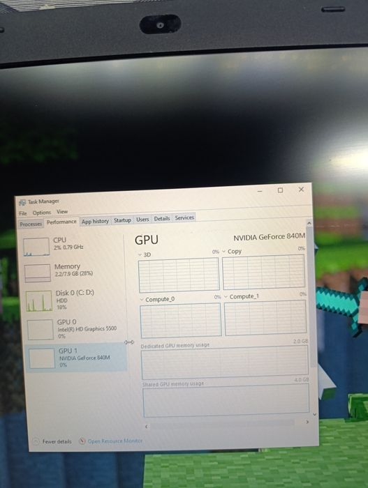 Laptop light gaming Acer e5 771g procesor i5 video nvidia 2 GB