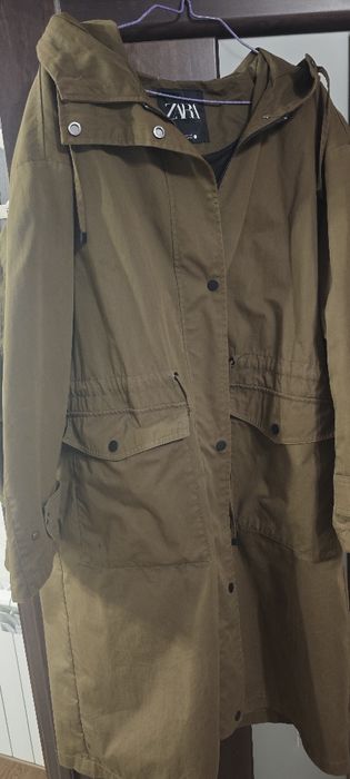 Парка zara, M/L, хлопок