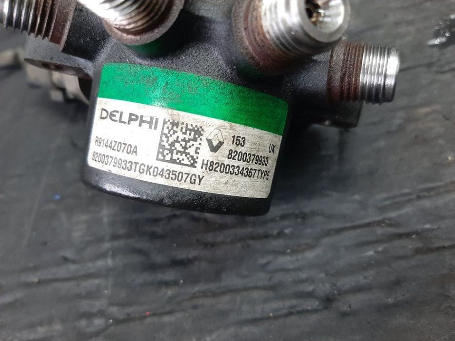 rampa injectoare renault modus clio 2 3 kangoo dacia logan 1.5 dci k9k  8200379933