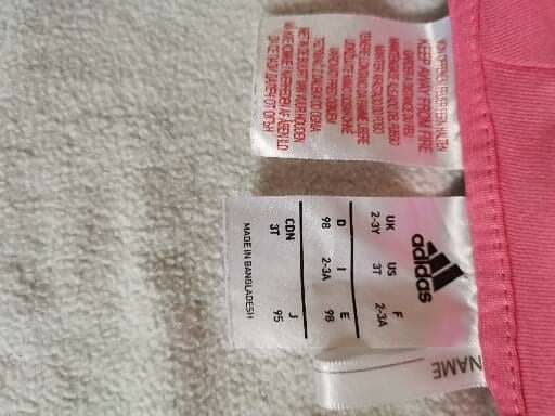 Trening Adidas 2 3 ani