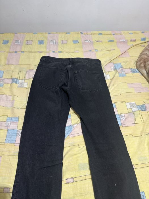 Pantaloni negri regular fit barbati