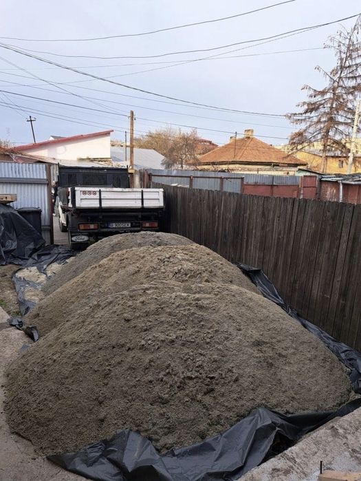 Nisip amestec piatra