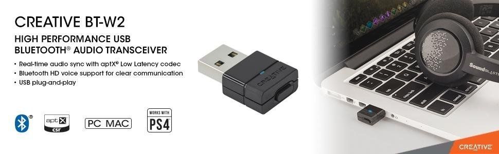 Transceiver audio Bluetooth® USB Creative BT-W2