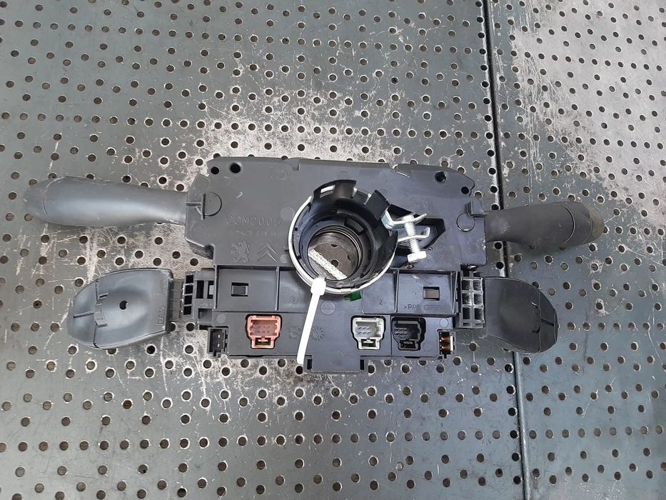 bloc manete semnalizare stergator parbriz tempomat spirala volan peugeot 307 96628729xt