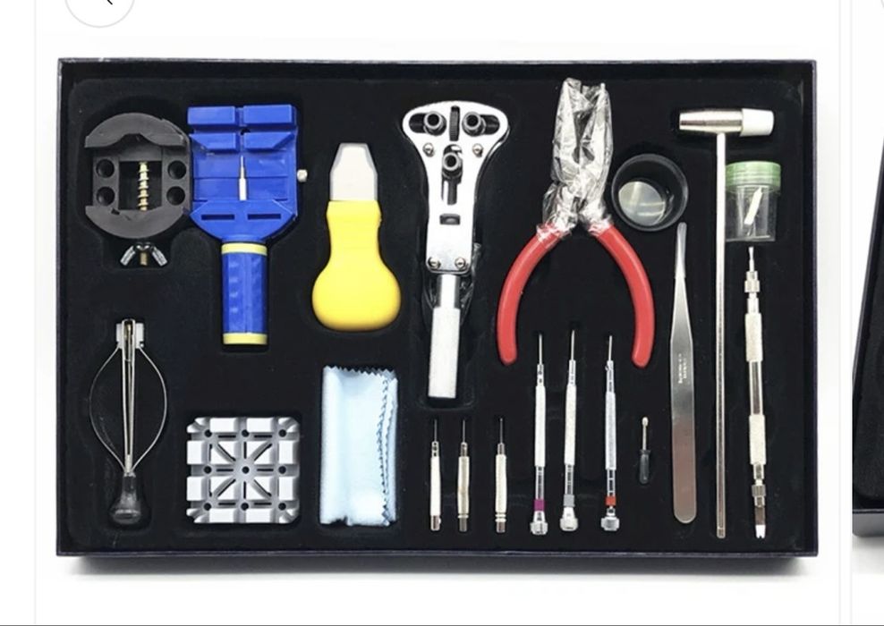 Kit complet de scule pentru ceasornicărie - 20 de piese