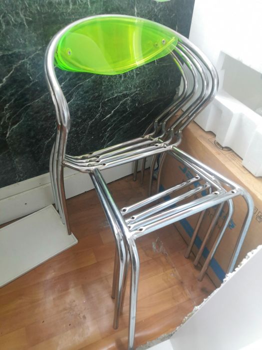 Стулья металические 4шт.