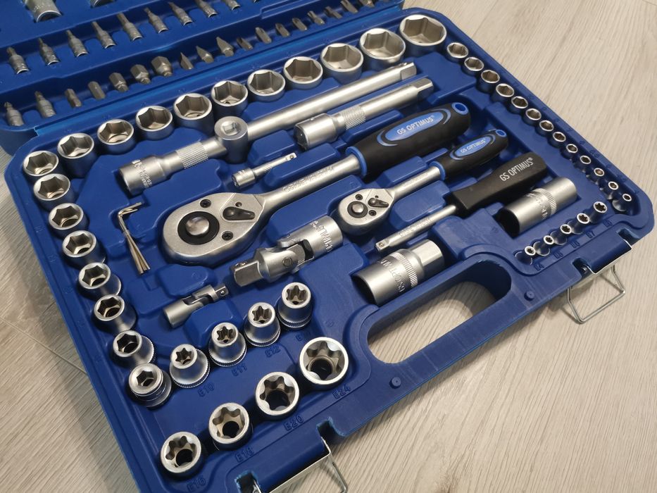 Trusa chei/ scule auto 108piese ,trusa tubulare 108 piese ch-vanadium