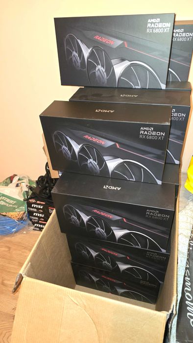 Mining Rig / Майнинг Риг 1.840GHs ETH/25GHs Kaspa AMD Radeon RX 6800XT