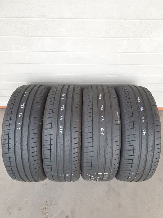 Летни гуми 4 броя MICHELIN PilotSport3 215 45 R18 дот 4316
