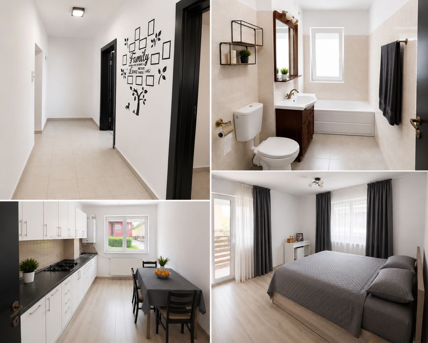 Apartament 1 cameră decomandat | 40 mp | Loc parcare | Subcetate Sânpetru
