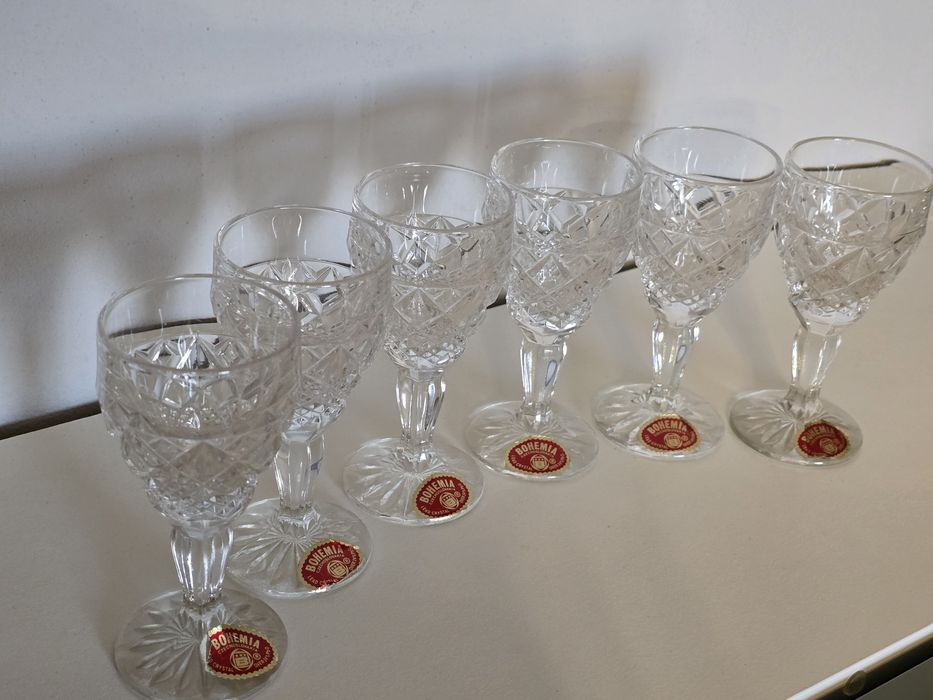 Set 6 pahare Cristal Bohemia