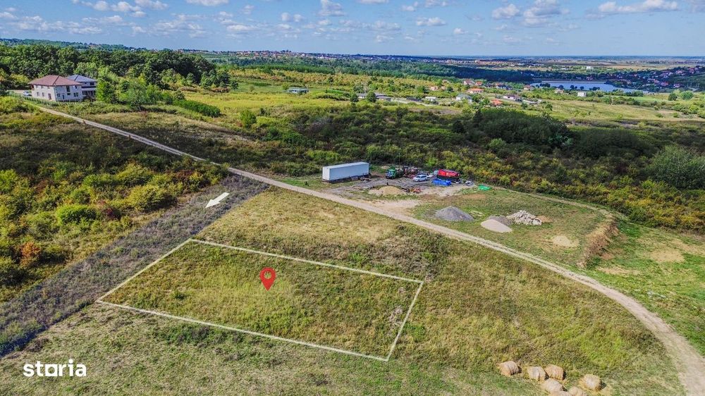 Teren intravilan de vanzare – 902 mp, Paleu, Bihor | PUZ aprobat