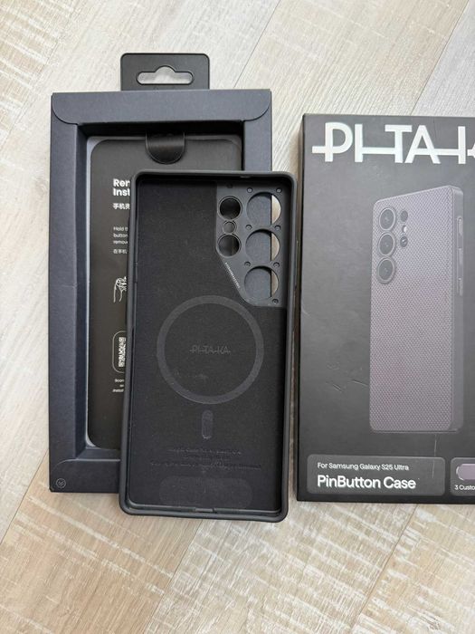 Калъф Pitaka за Samsung Galaxy S25 Ultra с допълнителни бутони