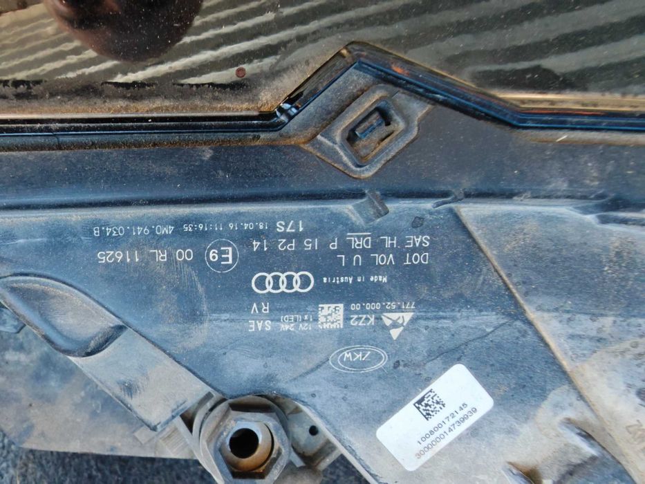 Фар Фарове Audi Q7 Sq7 4M 2018 американски държачи запалки модули