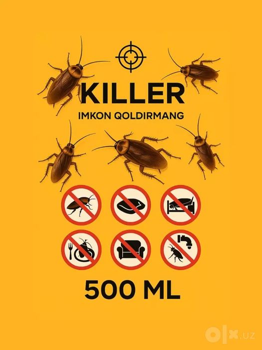 Tarakan qiruvchi sprey killer