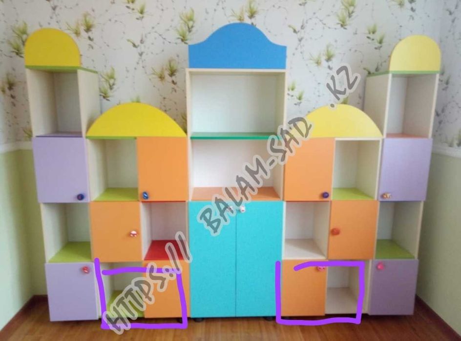 Шкафы для игрушек в детский сад | для дома