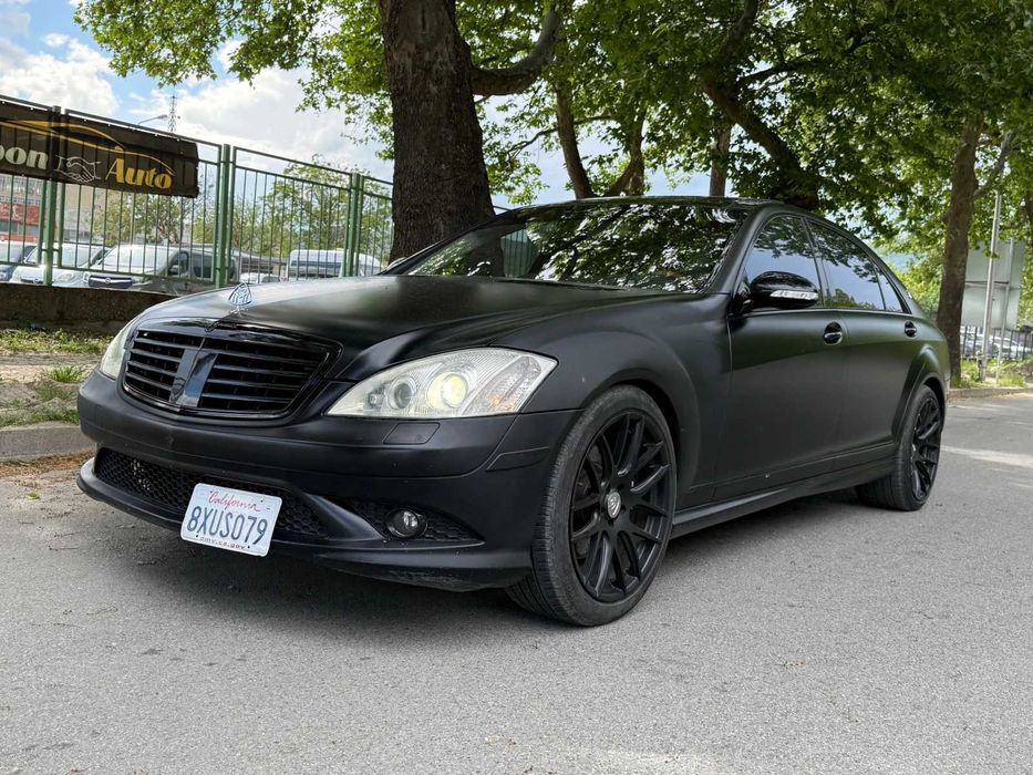 Mercedes-Benz S 550 4матик  MayBach Certificate* ОБДУХВАНЕ* * Черен Мат* Night
