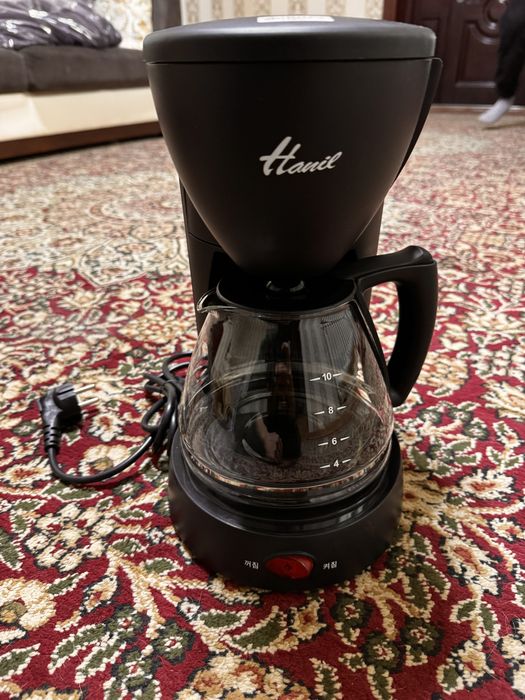 Мощная кофеварка Hanil 1000W (Корея)