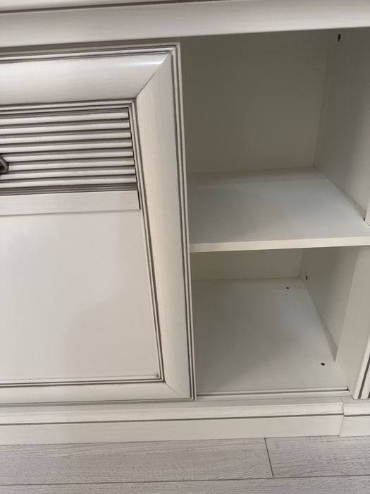 Шкаф сервант, белый