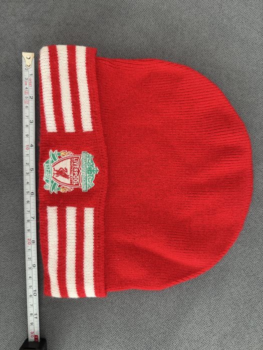 Caciula Adidas Liverpool alb rosu