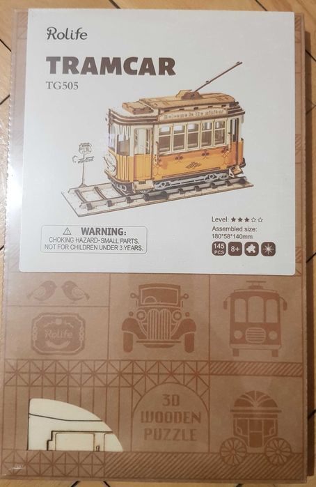 дървен 3д пъзел Rolife